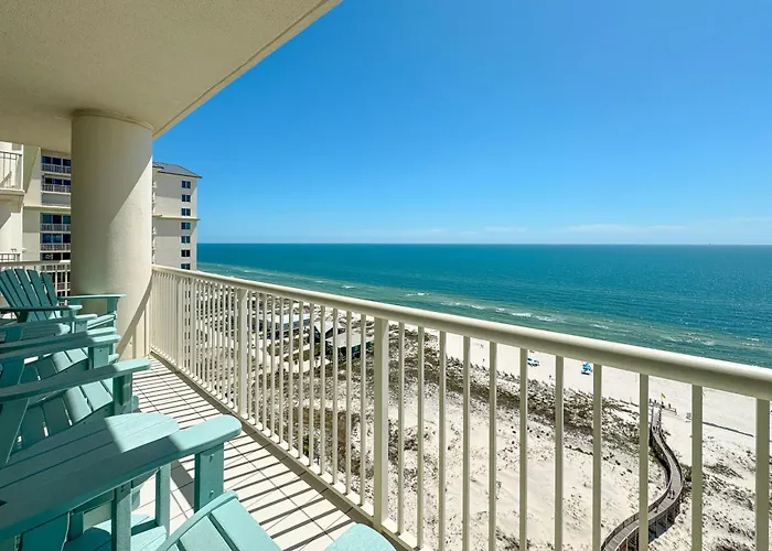 Apartment Club B1701 Beachfront Corner Arcade Pools Hot Tubs Gulf Shores